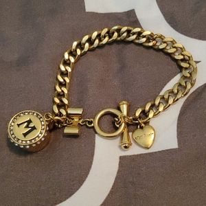 Betsey Johnson gold bracelet